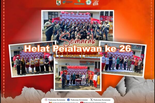 PuskesmasKerumutan Semarakan HUT Kab Pelalawan ke -26