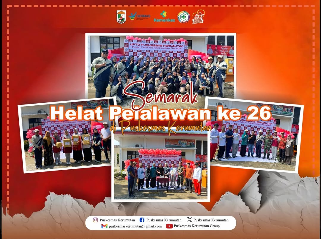 PuskesmasKerumutan Semarakan HUT Kab Pelalawan ke -26